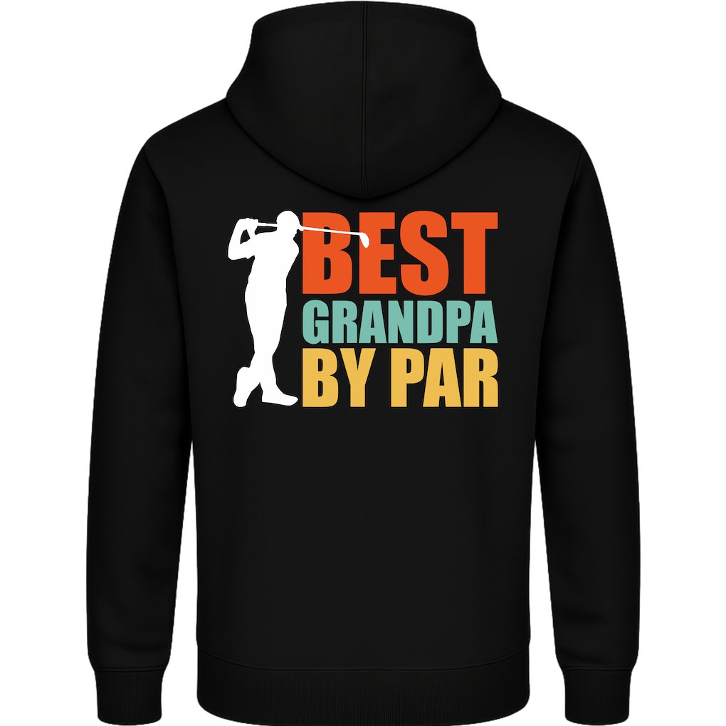 Best Grandpa by Par – Golf Hoodie für Großväter
