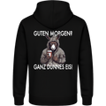 Guten Morgen? Ganz dünnes Eis – Lustiger Esel Hoodie