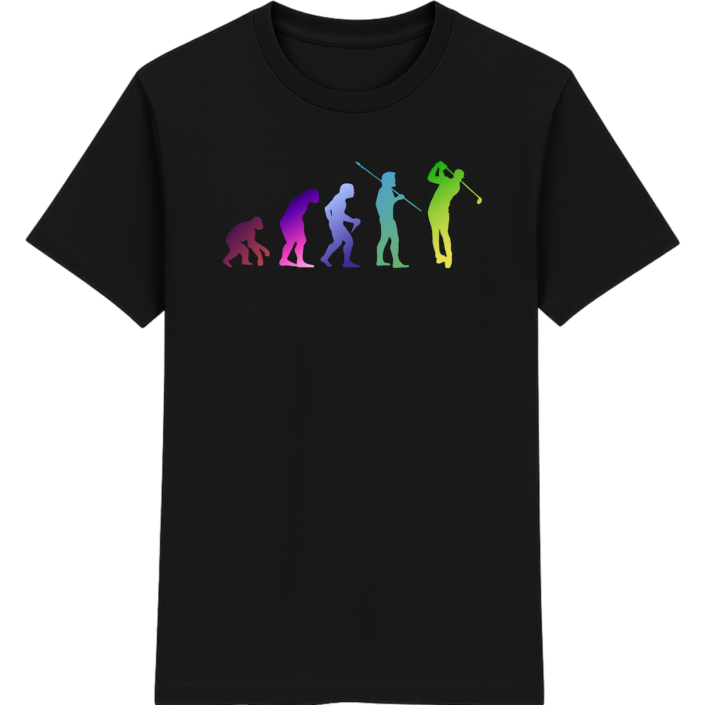 Evolution Golf – Vom Affen zum Golfer - Shirt