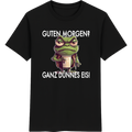 Guten Morgen? Ganz dünnes Eis – Lustiges Frosch Shirt