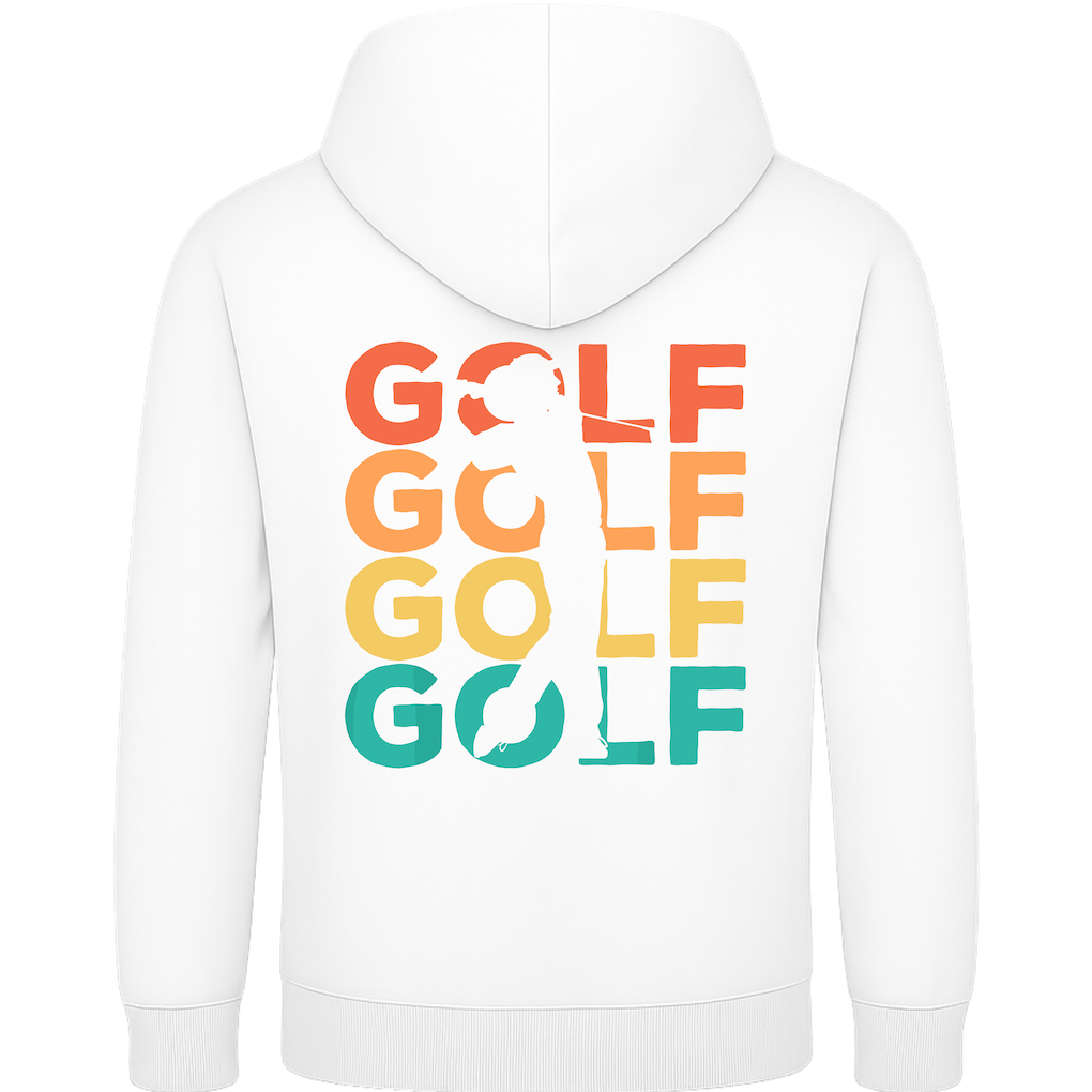 Golf Golf Golf – Retro Design für Golfer - Hoodie