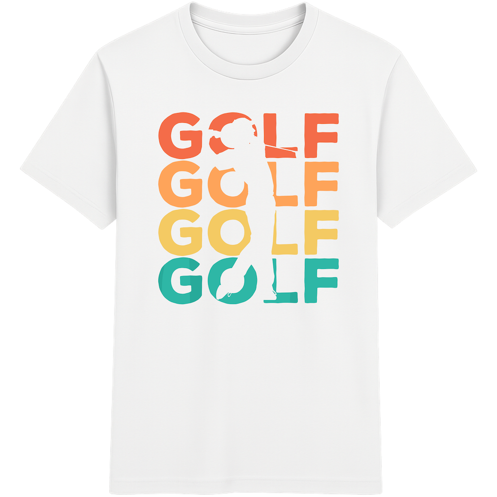 Golf Golf Golf – Retro Design für Golfer - Shirt