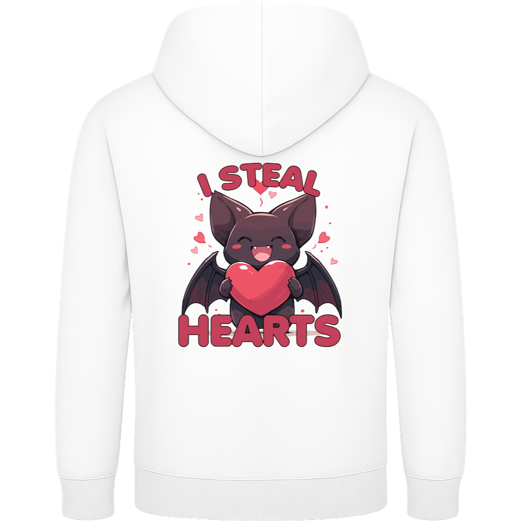 I Steal Hearts – Süße Fledermaus Hoodie