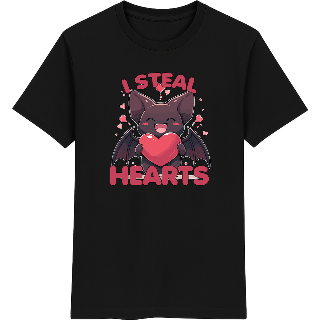 I Steal Hearts – Süße Fledermaus Shirt