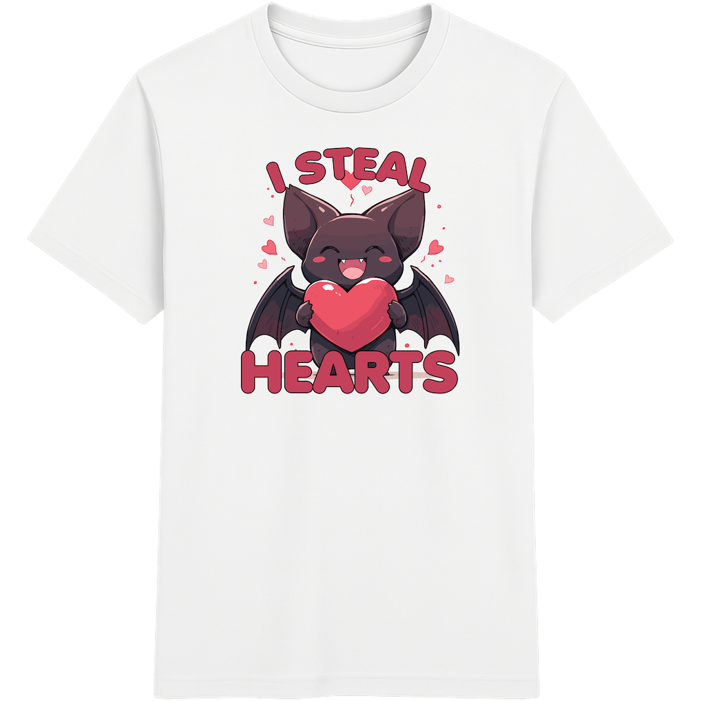 I Steal Hearts – Süße Fledermaus Shirt