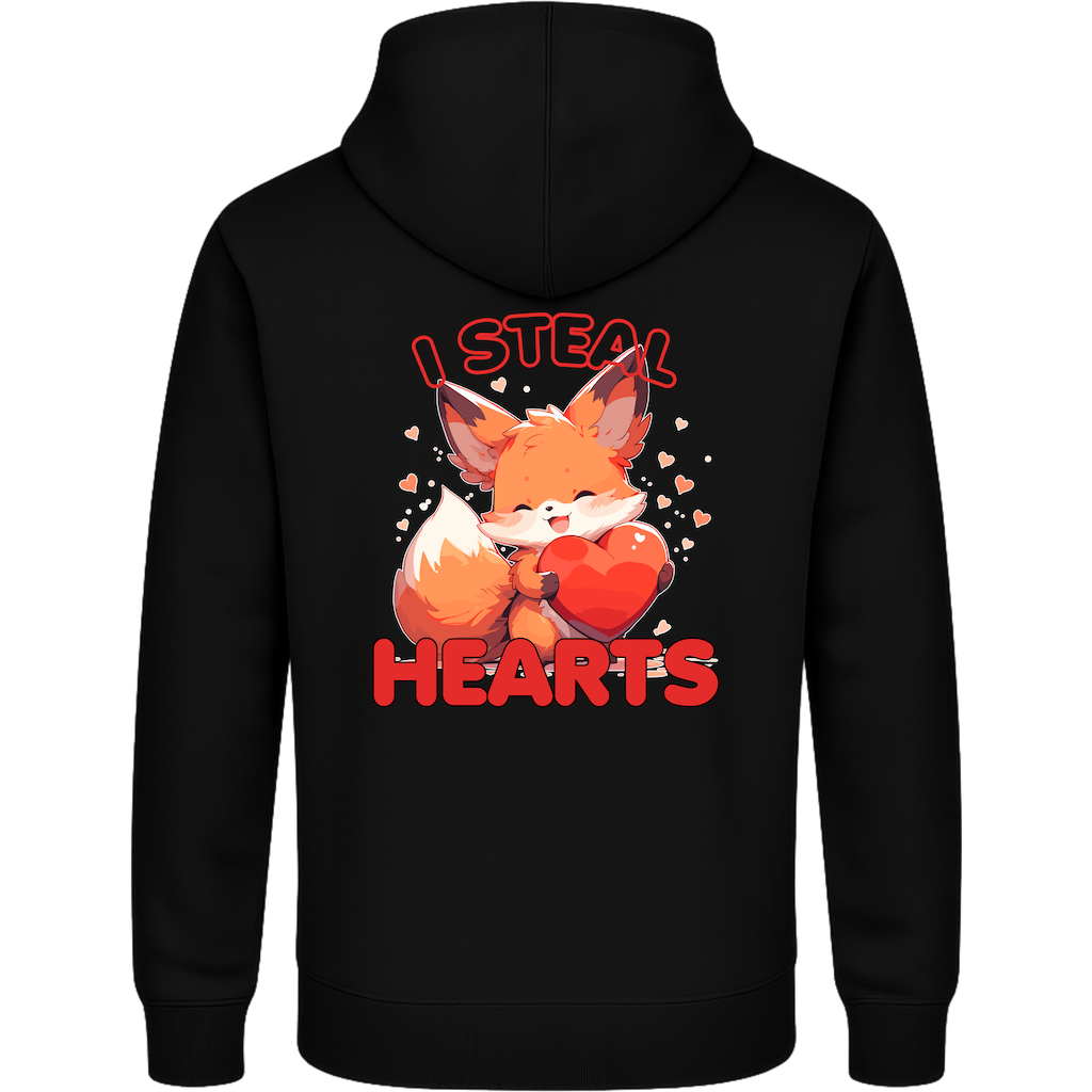 I Steal Hearts – Süßer Fuchs Hoodie