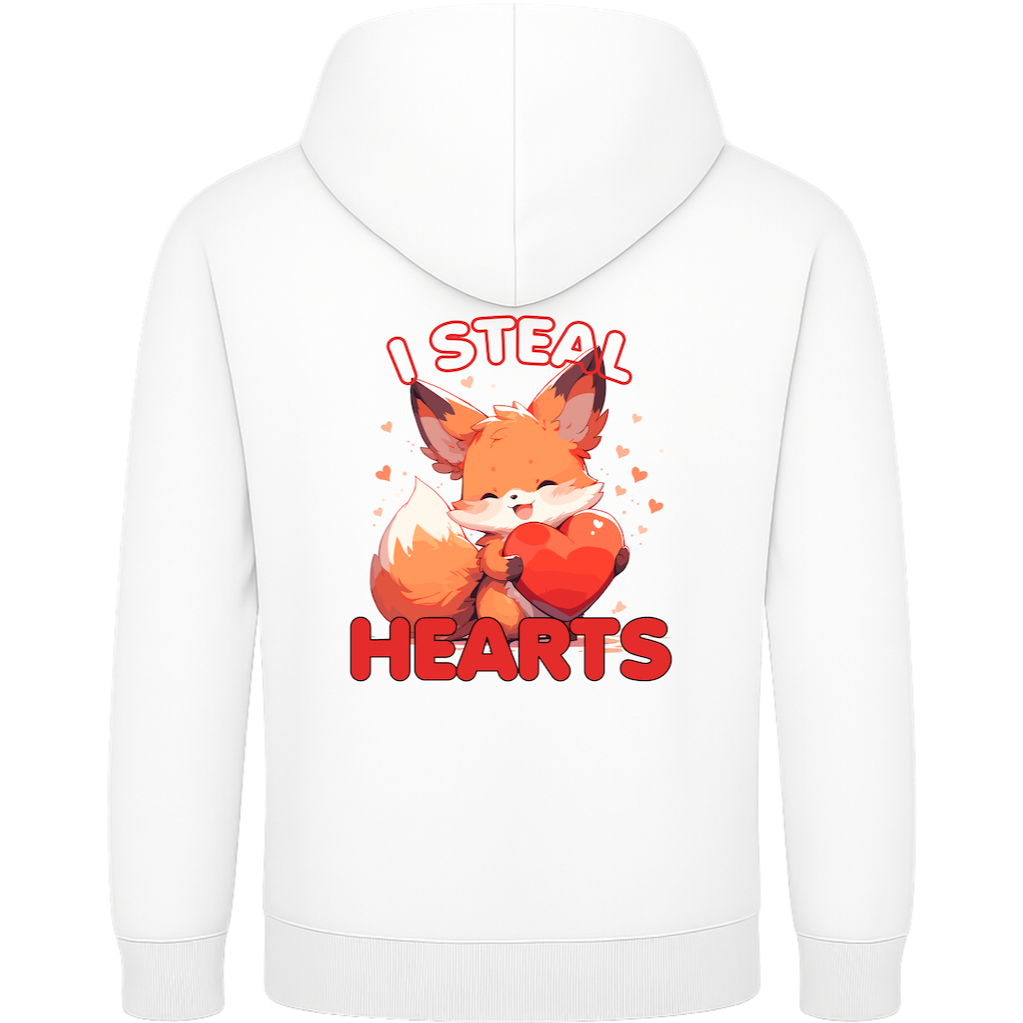 I Steal Hearts – Süßer Fuchs Hoodie