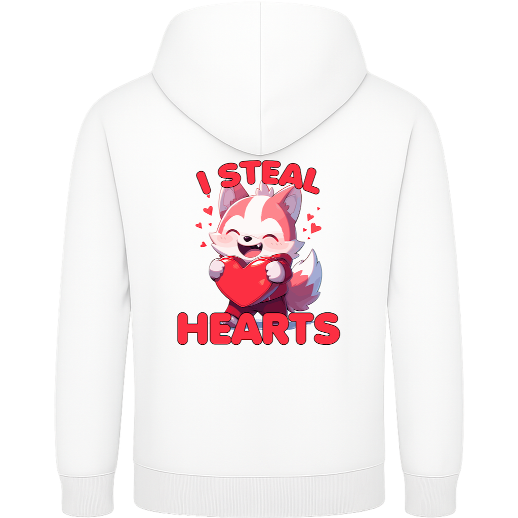 I Steal Hearts – Süßer Hund Hoodie