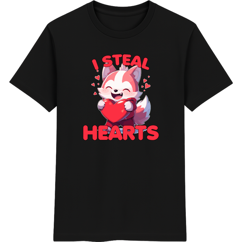 I Steal Hearts – Süßes Hund Shirt