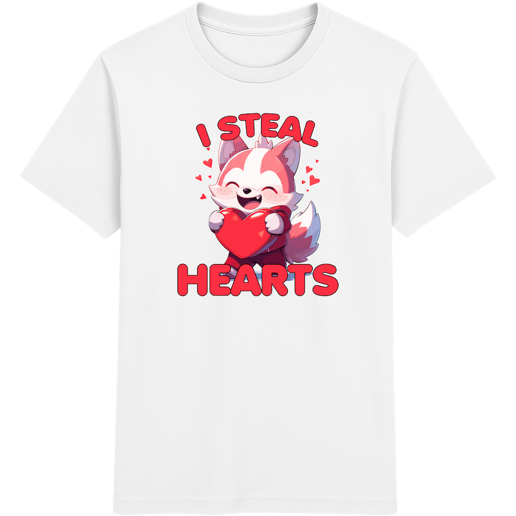 I Steal Hearts – Süßes Hund Shirt