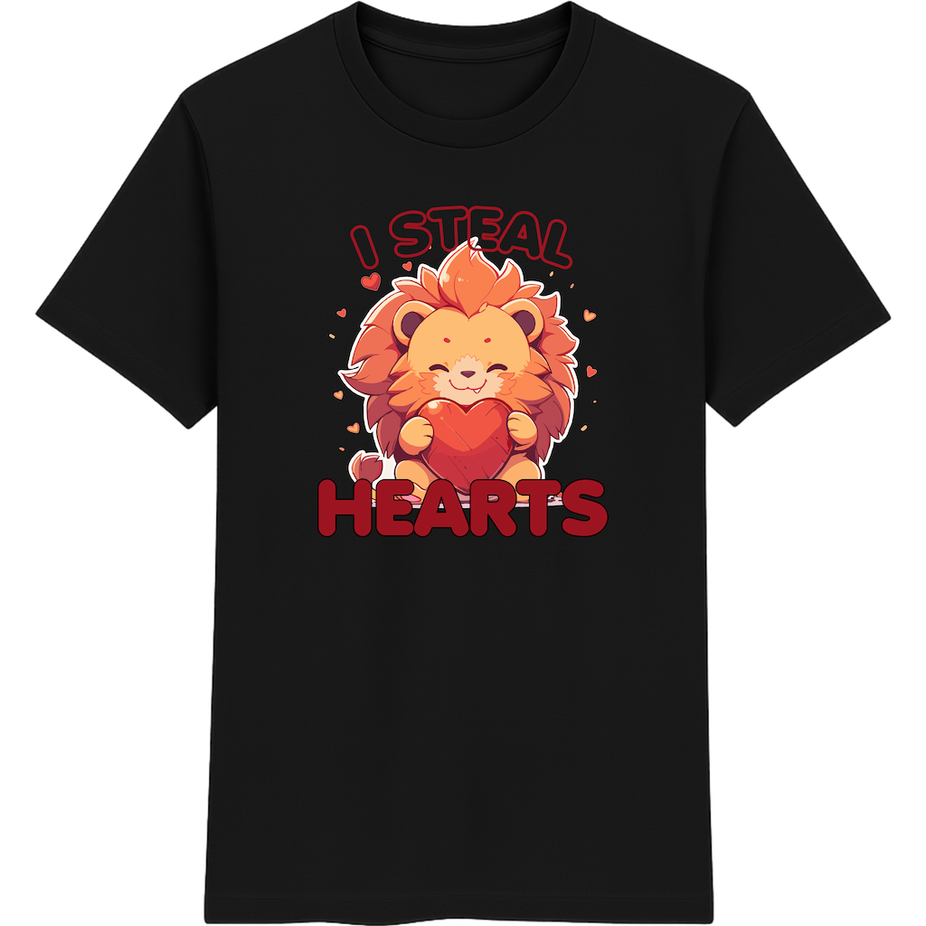 I Steal Hearts – Süßes Löwe Shirt