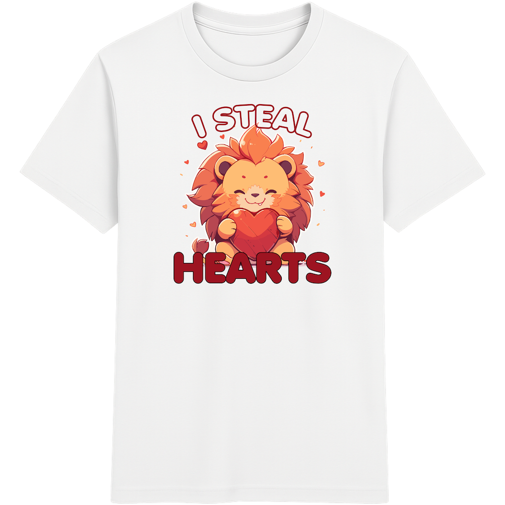 I Steal Hearts – Süßes Löwe Shirt