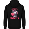 I Steal Hearts – Süßes Zebra Hoodie