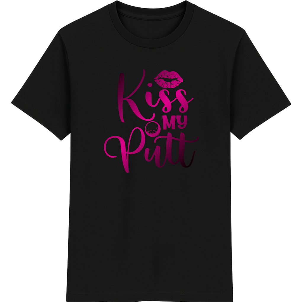 Kiss My Putt – Lustiges Golf Shirt