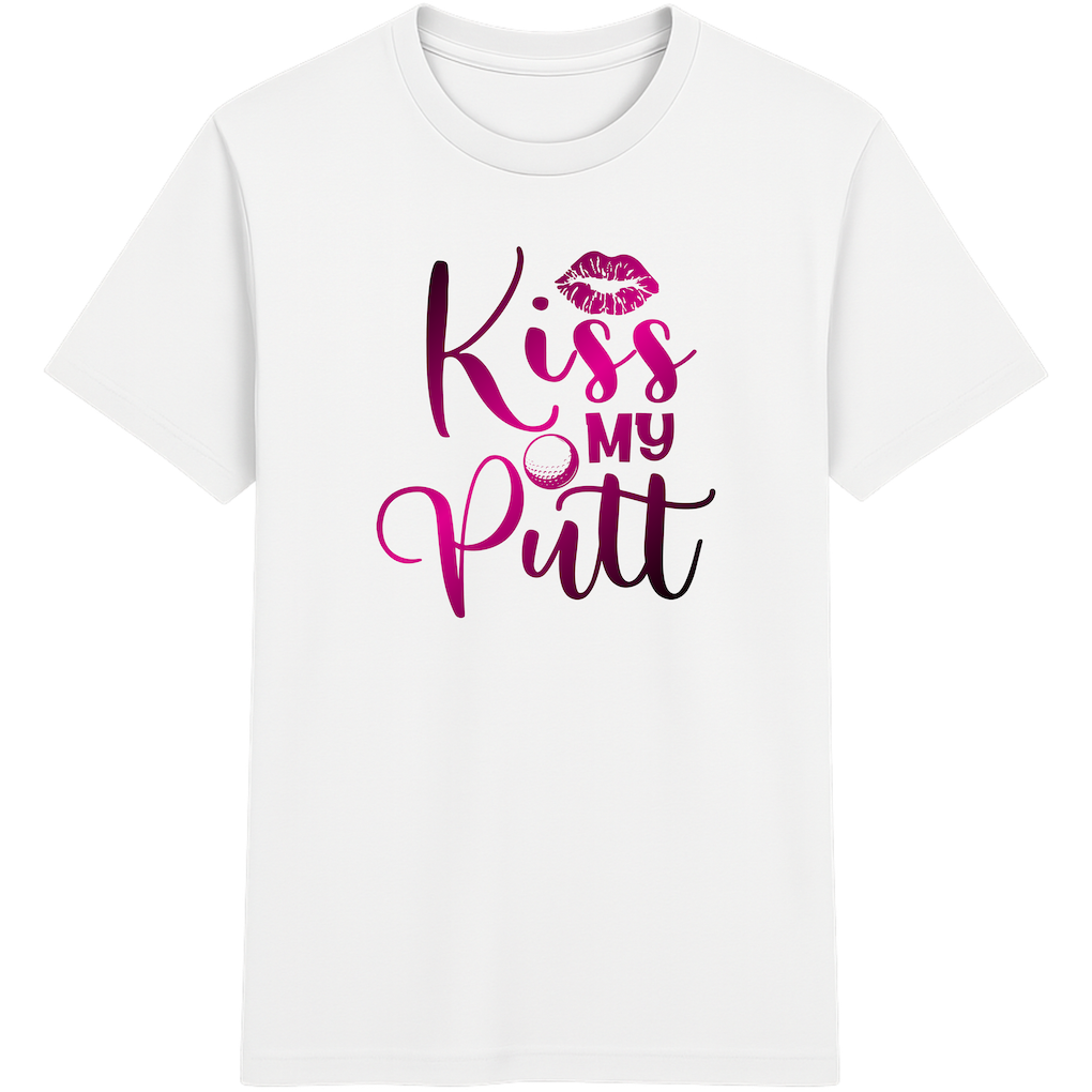 Kiss My Putt – Lustiges Golf Shirt