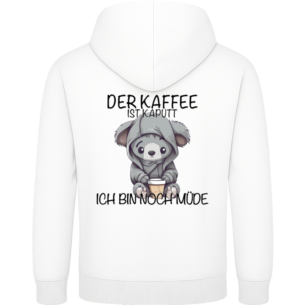 Der Kaffee ist kaputt – Lustiger Kaffee Koala Hoodie