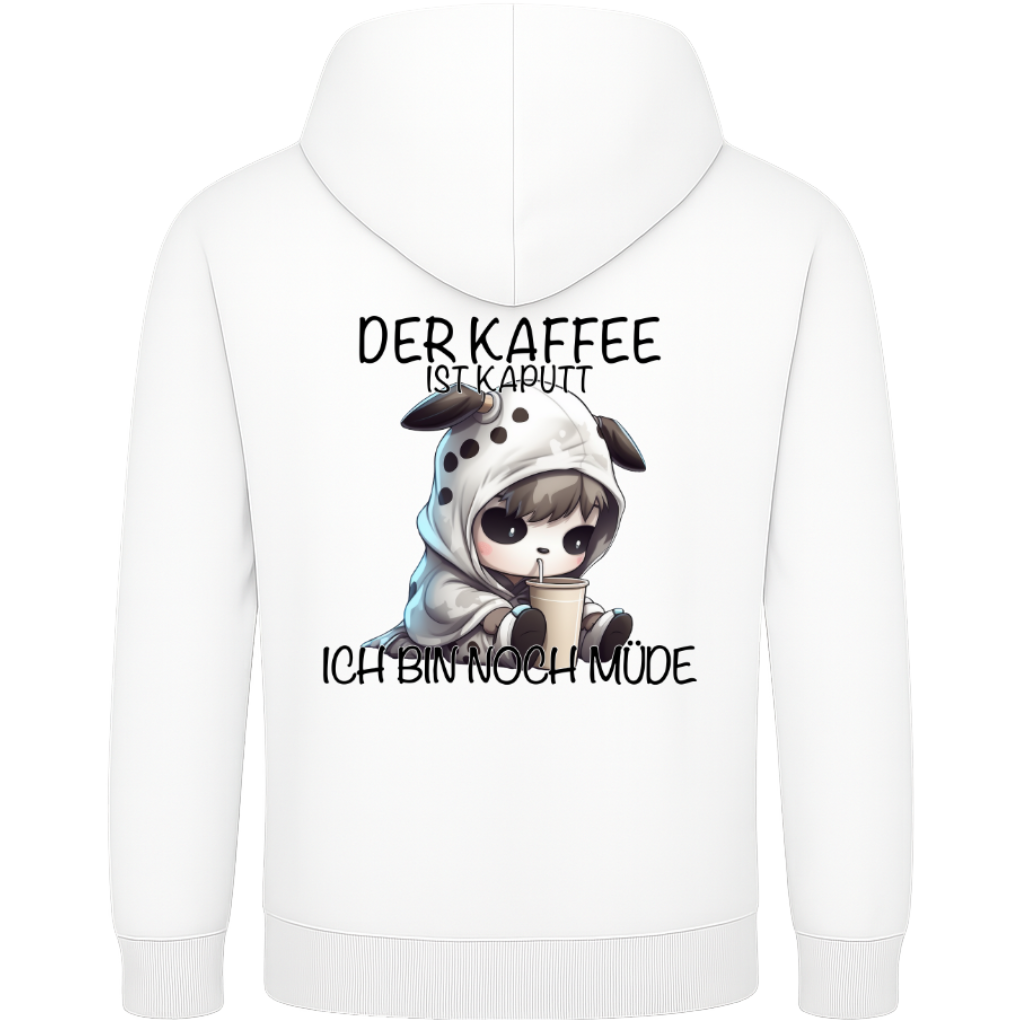 Der Kaffee ist kaputt – Lustiger Kaffee Kuh Hoodie