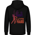 Life is Short, Swing Hard – Motivations Golf Hoodie