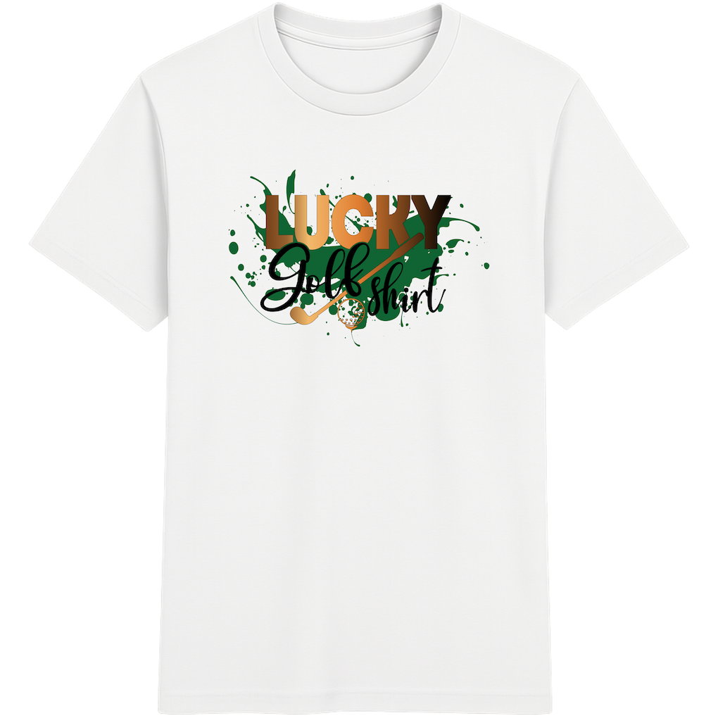 Lucky Golf Shirt – Lustiges Glücks-Shirt für Golfer