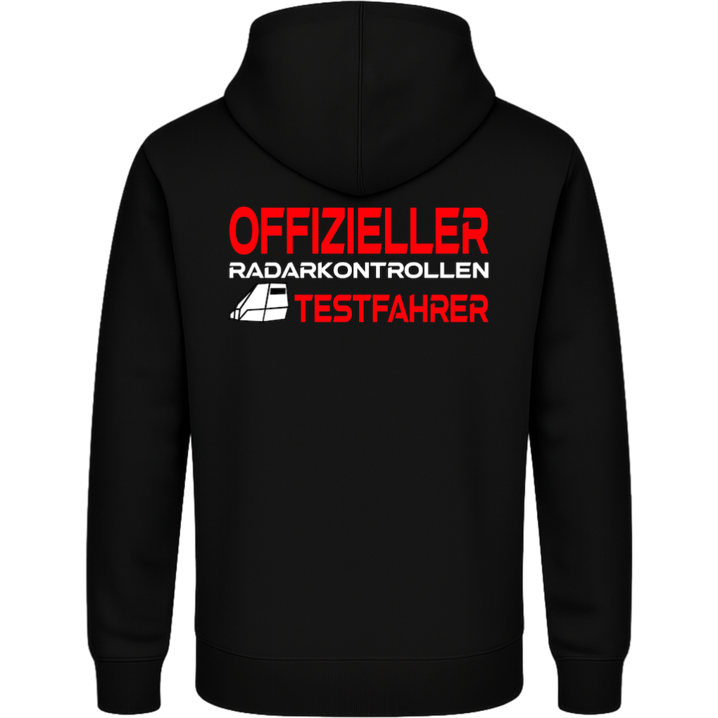 Offizieller Radarkontrollen Testfahrer Hoodie