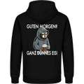 Guten Morgen? Ganz dünnes Eis – Lustiger Otter Hoodie