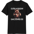 Guten Morgen? Ganz dünnes Eis – Lustiges Schwein Shirt