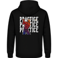 Practice Practice Practice – Golf Hoodie für Training & Fokus