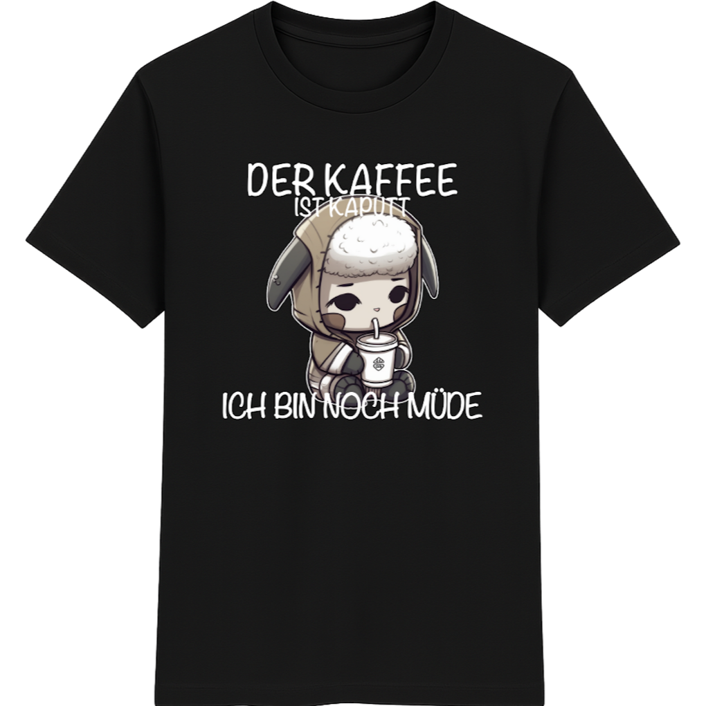 Der Kaffee ist kaputt – Lustiges Kaffee Schaf Shirt