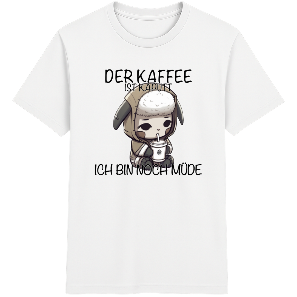 Der Kaffee ist kaputt – Lustiges Kaffee Schaf Shirt