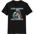 Guten Morgen? Ganz dünnes Eis – Lustige Schlange Shirt