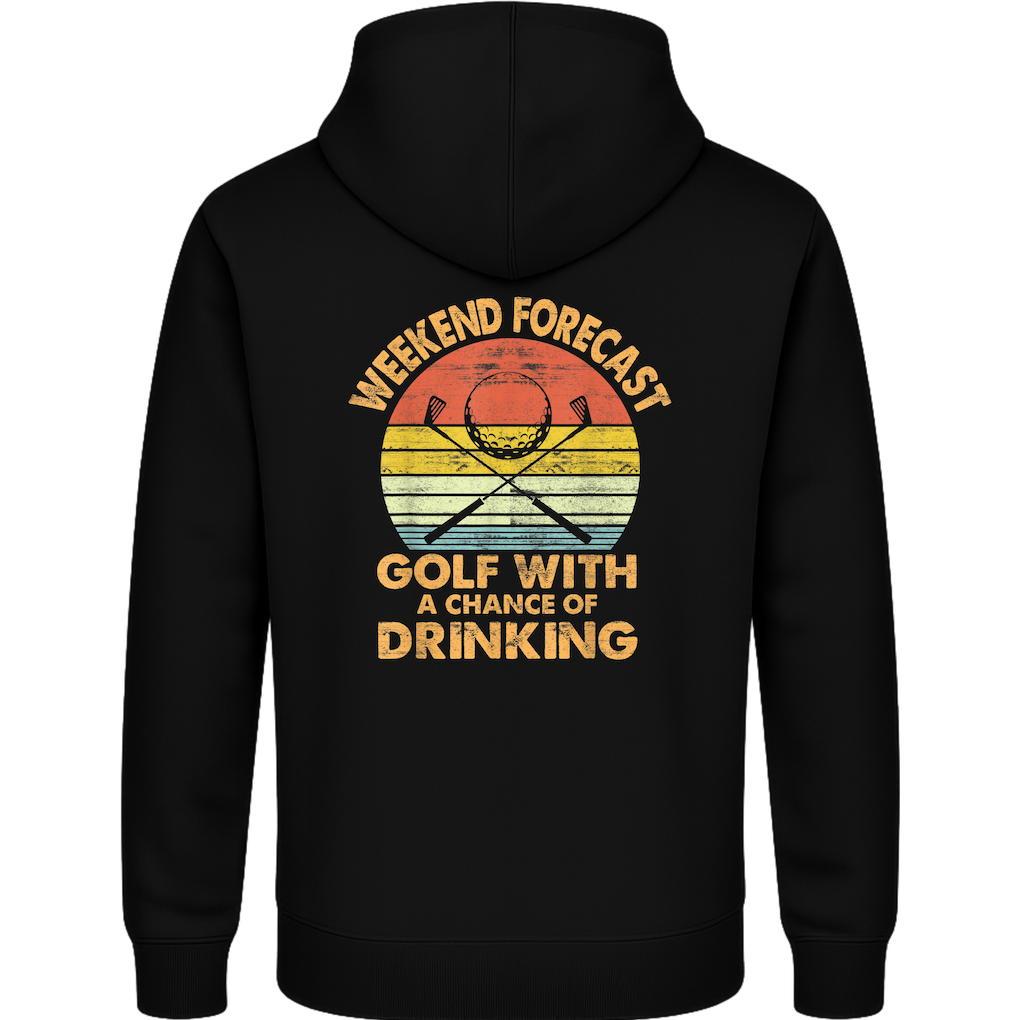 Weekend Forecast – Golf with a Chance of Drinking - Hoodie