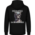 Der Kaffee ist kaputt – Lustiger Kaffee Wolf Hoodie